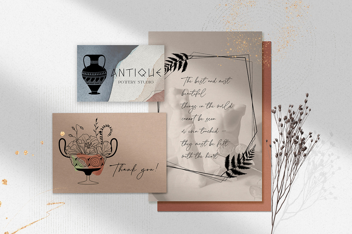 Antique greek beauty - designs kit, a Person Illustration by My Space Garden (Photo 12 of 19)