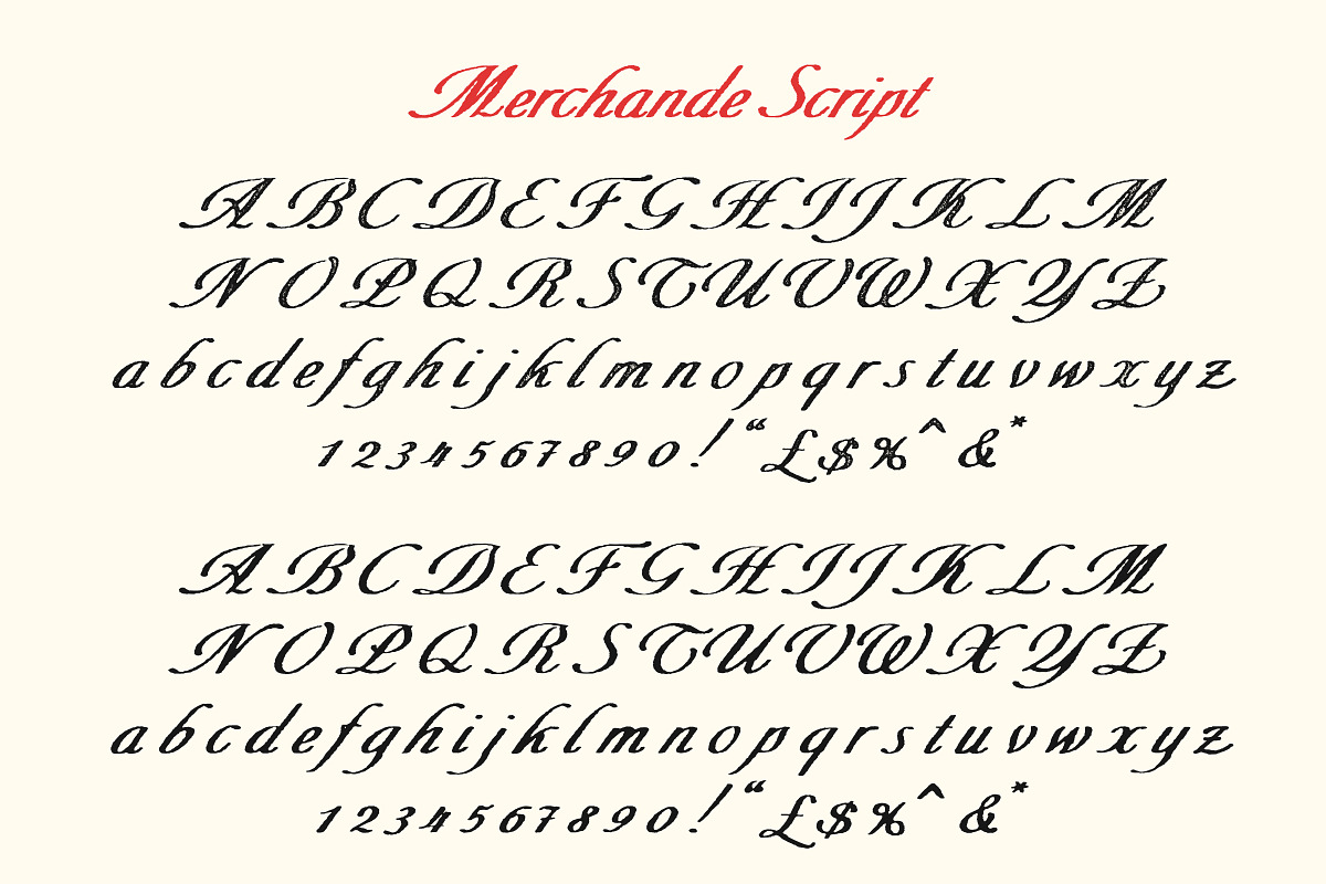 Merchande Print and Rough Trio, a Font by Tom Chalky (Photo 13 of 13)