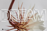 Airy 3D Lettering Set, a Graphic by Youandigraphics (Thumbnail 7 of 13)