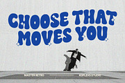 Master Retro Font, a Handwritten Font by Koplexs Studio (Thumbnail 4 of 10)