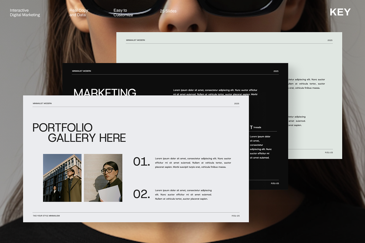QuietImpact - Brand Proposal Keynote, a Presentation Template by Dirtytemp Studio (Photo 2 of 7)