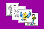 Christian Bold & Easy Coloring Book, a Decorative Illustration by Design Station (Thumbnail 3 of 4)