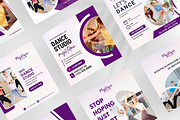 Dance Studio Social Media Bundle, a Social Media Template by Branding by Kellsey (Thumbnail 5 of 6)