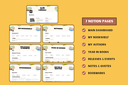Notion Books and Reading Template, a Templates & Theme by Woolshark (Thumbnail 2 of 10)