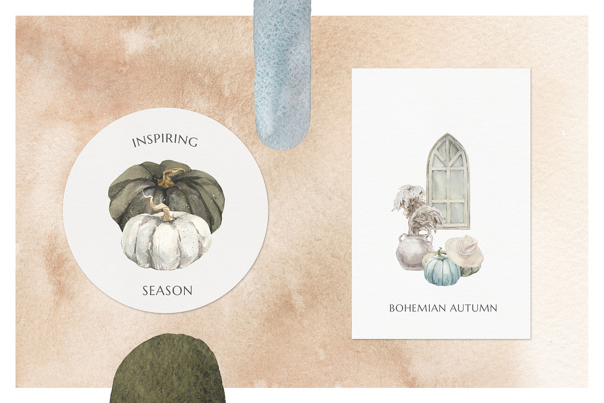 Inspiring Season Abstract & Floral, an Illustration by Cat In Colour (Photo 11 of 13)