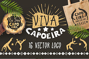 Capoeira Brazilian martial art logo, an Object Graphic by Kseniia Kuznetsova (Thumbnail 1 of 6)