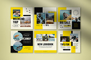 Travel Instagram Post and Story, a Social Media Template by graphicook (Thumbnail 2 of 5)