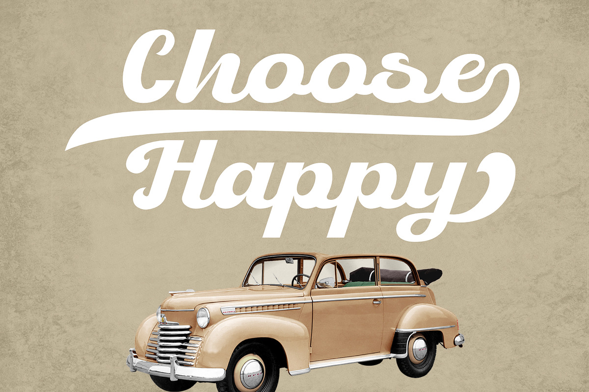 Retro Jump, a Script Font by windestrian (Photo 6 of 8)