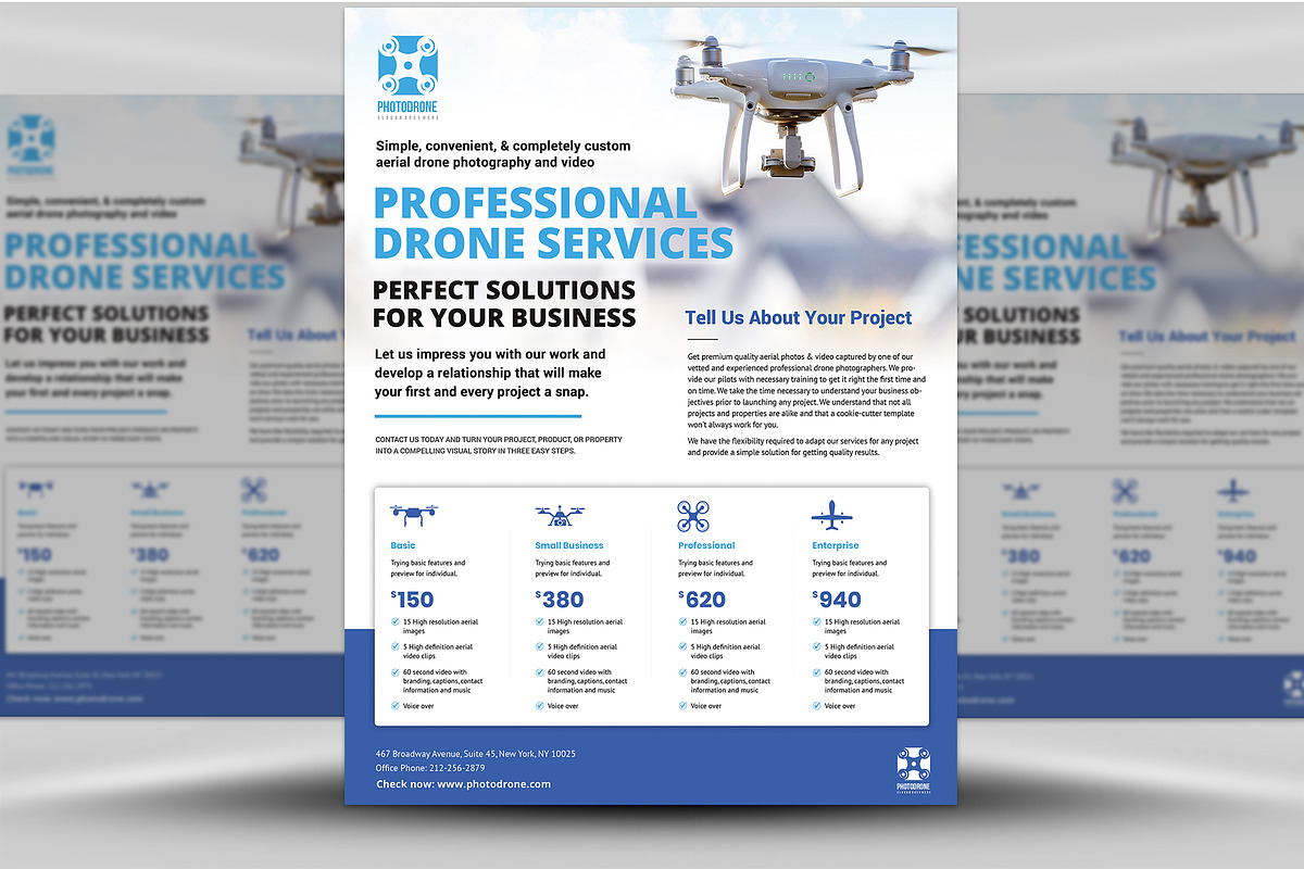 Pricing Business Flyer, a Flyer Template by MadridNYC (Photo 1 of 3)