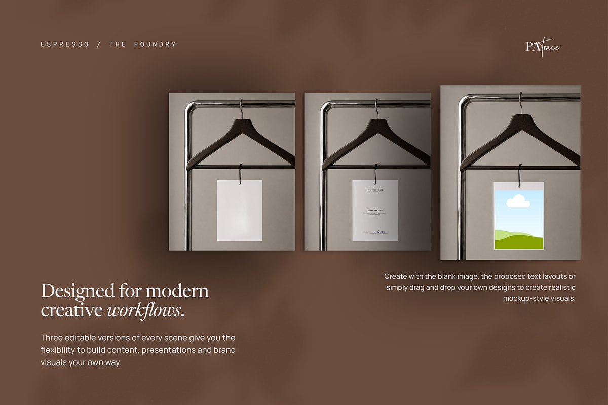 ESPRESSO Mockup-Style Canva Kit, a Social Media Template by Patrace Studio (Photo 6 of 12)