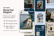 Travel Agent Instagram Templates, a Social Media Template by Warmsoulgallery (Thumbnail 2 of 10)