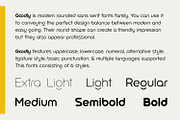 Goodly Fonts Family, a Sans Serif Font by Asenbayu (Thumbnail 3 of 15)