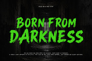 Feurs Begone Spooky Horror Brush, a Handwritten Font by Maulana Creative (Thumbnail 4 of 7)