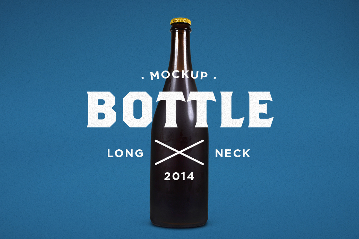 Long Neck Mock-Up, a Product Mockup by Palm Street Creative (Photo 1 of 3)