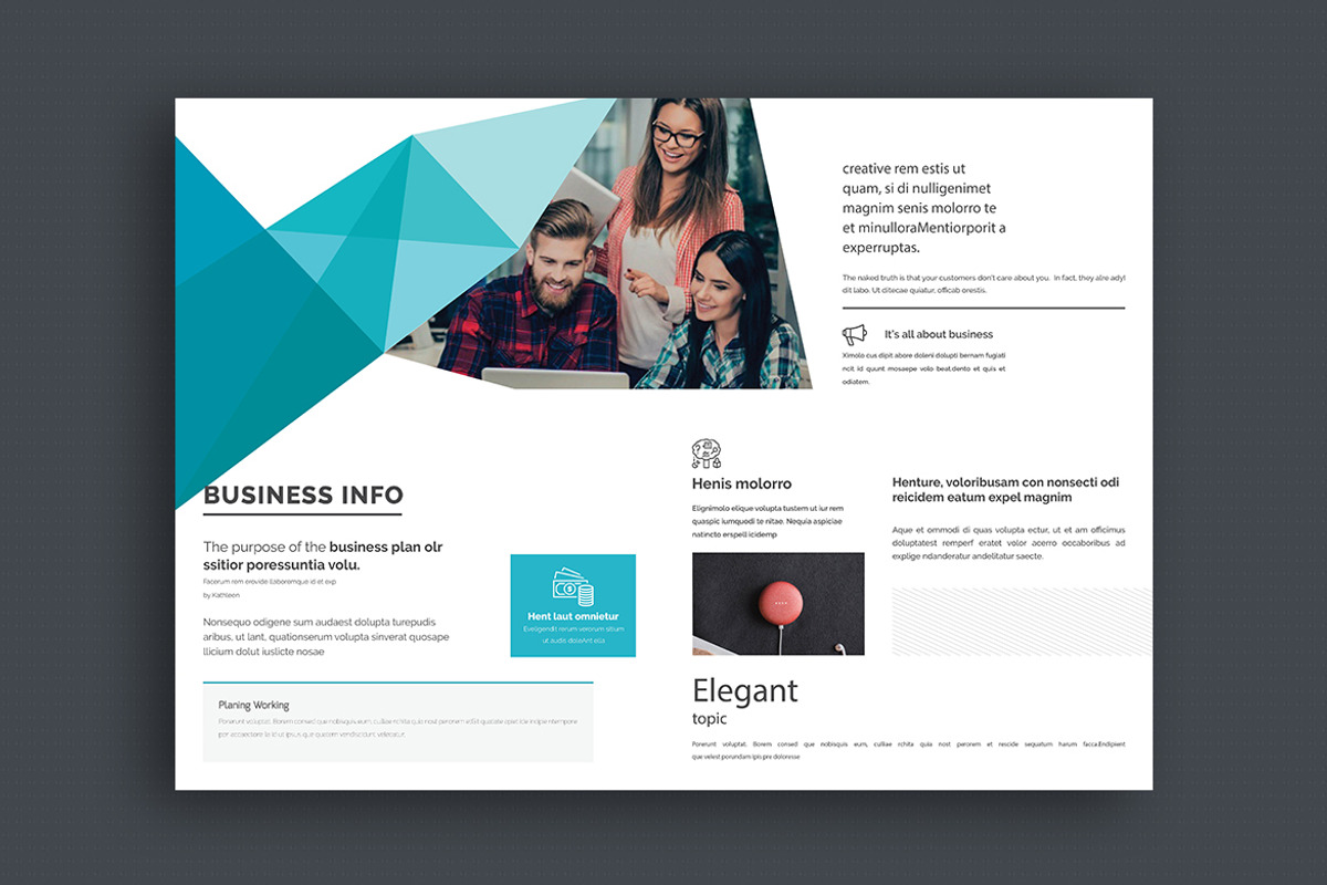 Creative Brochure, a Brochure Template by Addaxx (Photo 4 of 7)