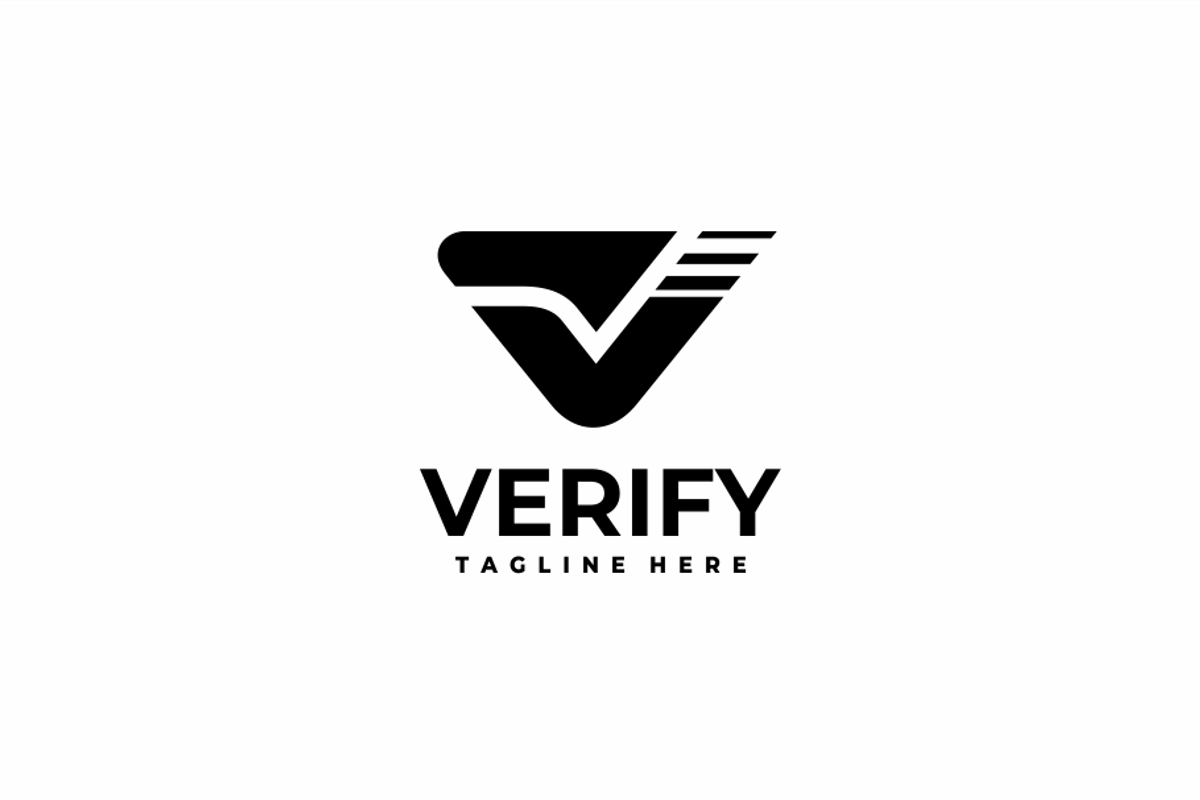 Verify Letter V Checkmark Logo, a Branding & Logo Template by yopie (Photo 3 of 3)