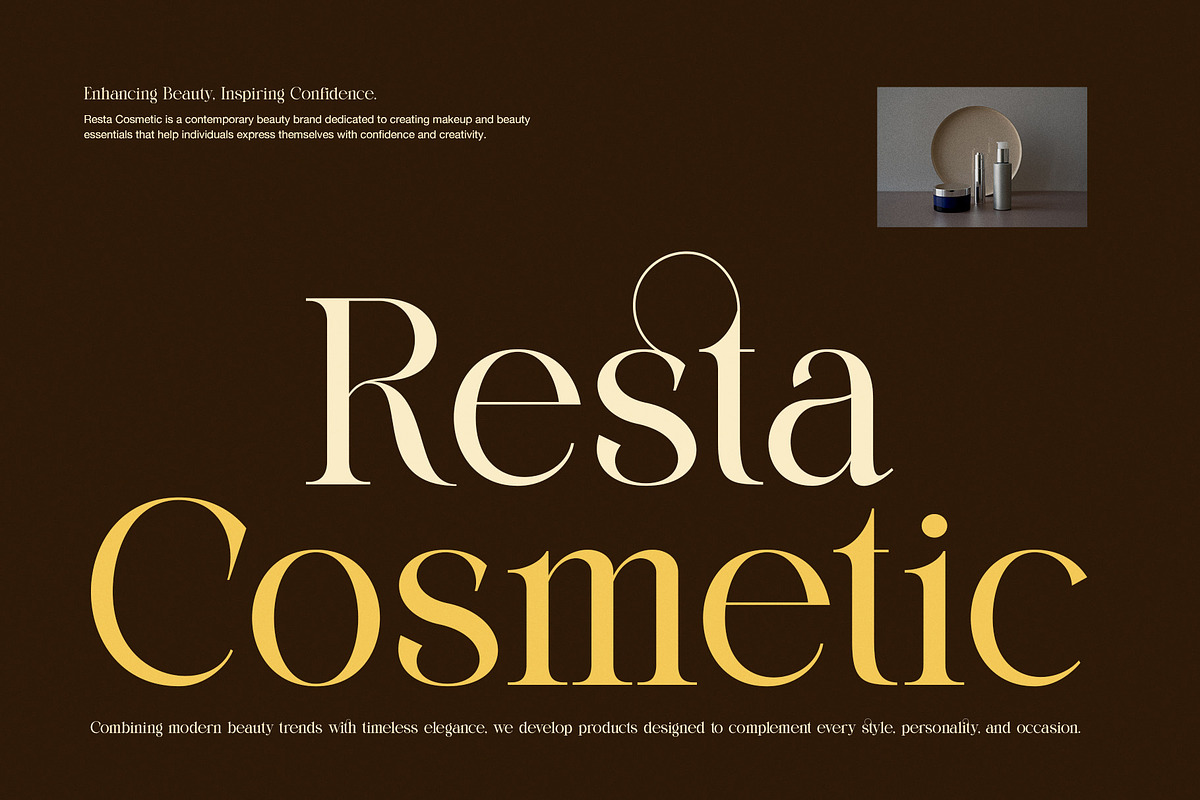 Kothang High Contrast Serif Font, a Serif Font by Graphicxell (Photo 2 of 8)