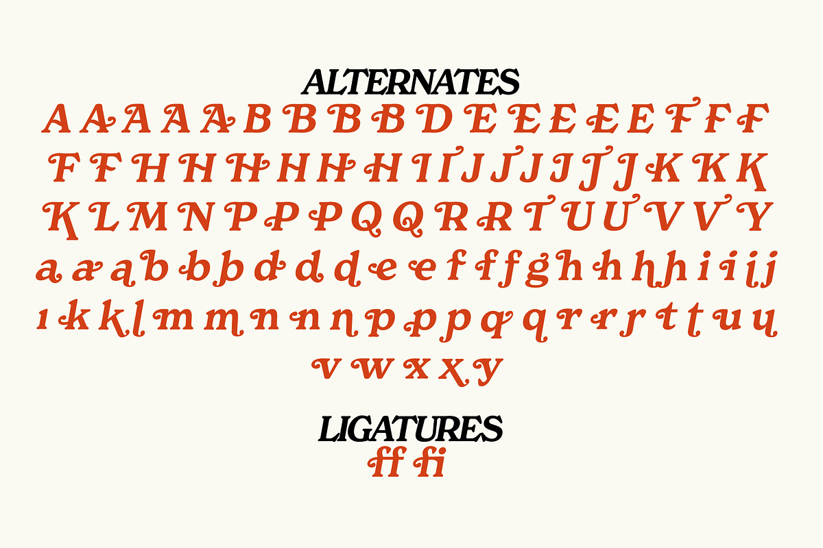 Free Spirited, a Serif Font by Horlleys (Photo 19 of 20)