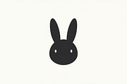 Cute Bunny Head Silhouette Set, an Illustration by BIPLOB EXPERT (Thumbnail 5 of 7)