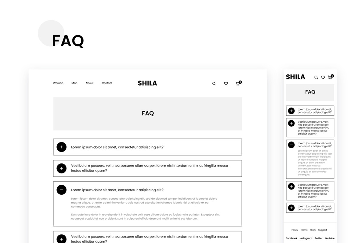 Shila Ecommerce Template, a Websites & App Template by uispot (Photo 10 of 10)