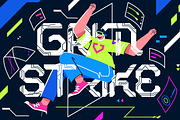 Snapshock - Cyberpunk Game Font, a Font by PutraCetol Studio (Thumbnail 6 of 11)