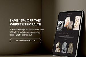 Squarespace 7.1 Template: Sienna