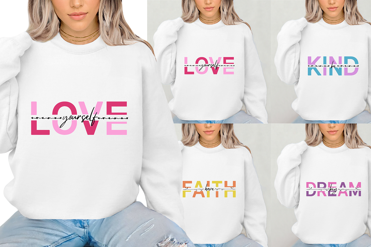 Dream Love PNG Bundle, a Graphic by Viberints (Photo 1 of 5)