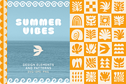 Summer vibes, shapes and patterns, a Graphic by venimo (Thumbnail 1 of 11)