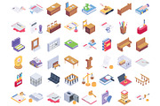 Law And Justice Isometric Icons Pack, an Icon by Vector Portal (Thumbnail 4 of 5)