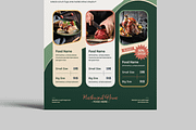 Delicious Food Menu Flyer Template, a Flyer Template by MightyDesign (Thumbnail 5 of 8)