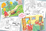 Goldilocks and the three bears, an Animal Illustration by Haso (Thumbnail 3 of 10)
