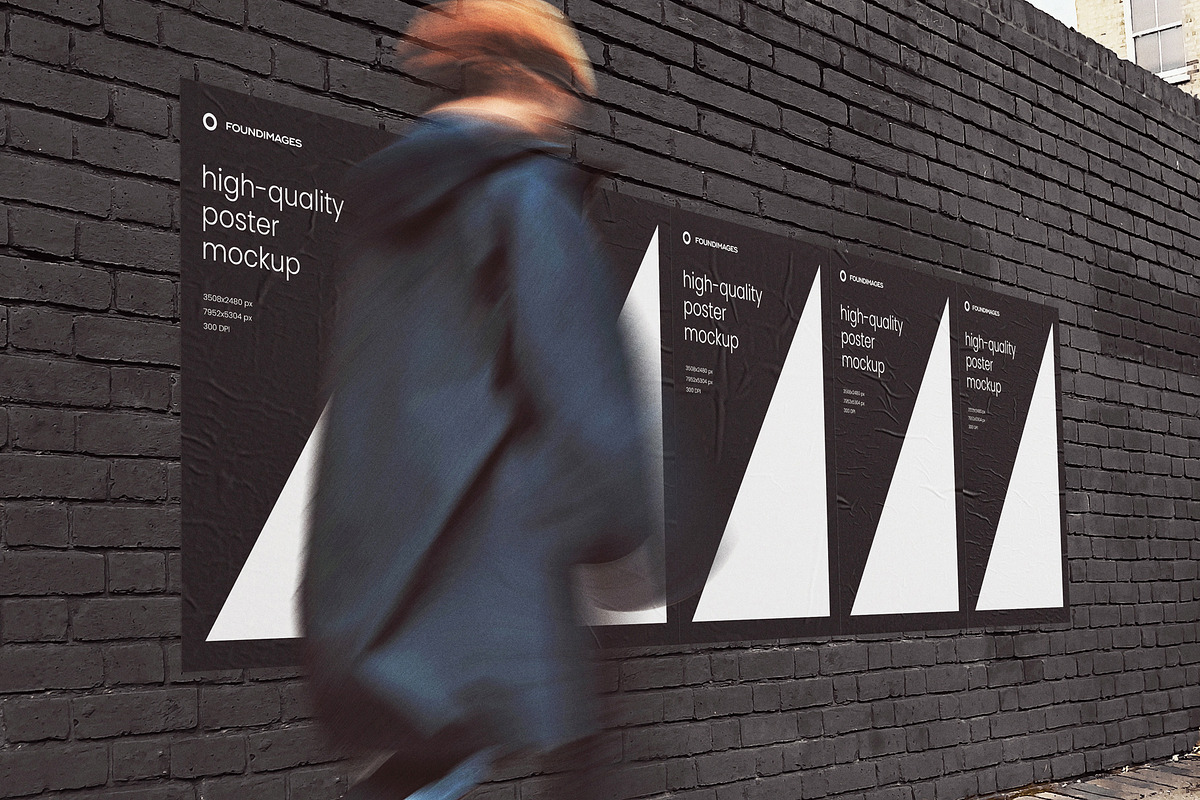 Urban Poster Mockup Template Bundle, an Advertising Mockup by FoundImages (Photo 12 of 52)