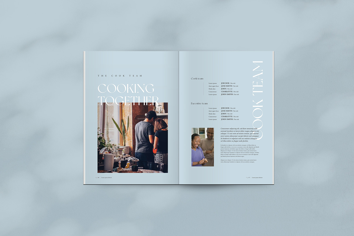 Cookbook / Recipe Book, a Brochure Template by GoldenPixelStudio (Photo 7 of 22)