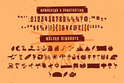 Naluka - Ethnic Font with Extras, a Font by Arterfak Project (Thumbnail 12 of 13)