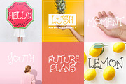 Kiss Love Night, a Sans Serif Font by Creamy Script (Thumbnail 2 of 4)