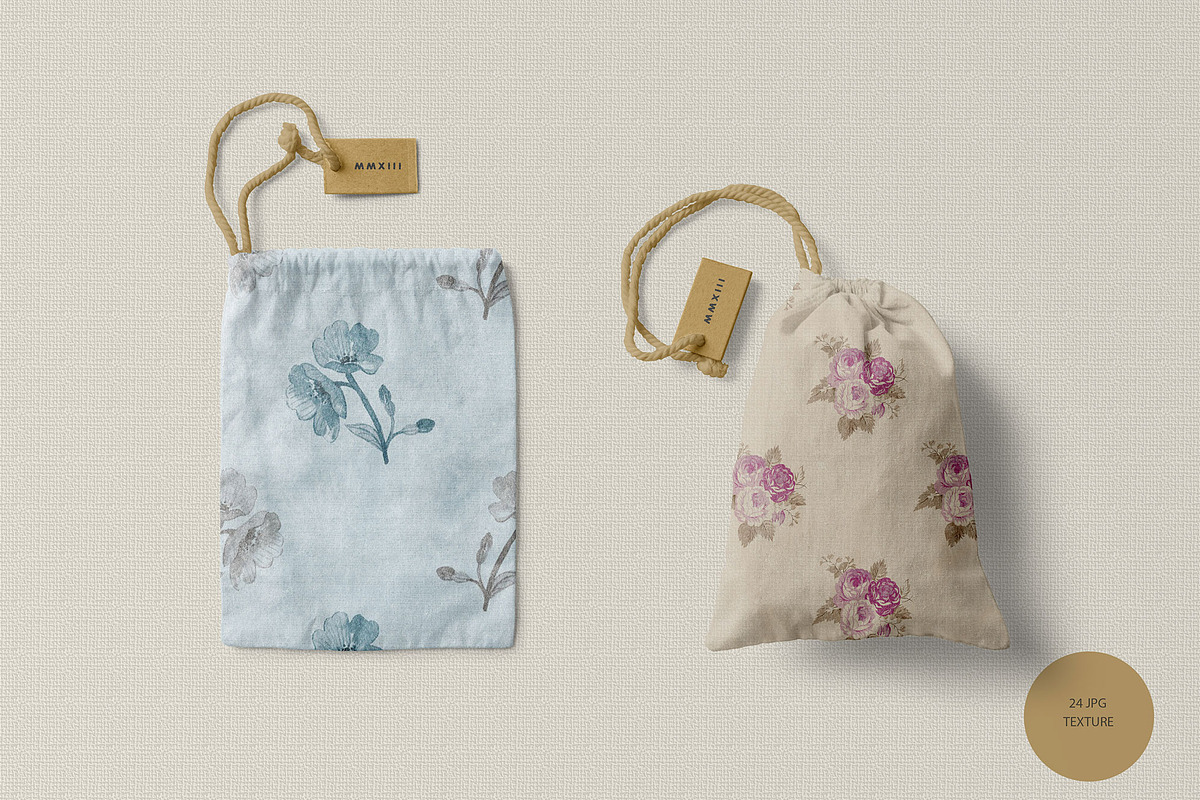 Watercolor Shapes Floral Art, a Texture Graphic by sibel dayı (Photo 2 of 10)