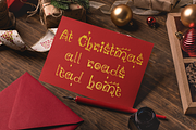 Christmas Vibes Font Family, a Script Font by Anastasia Feya (Thumbnail 3 of 10)
