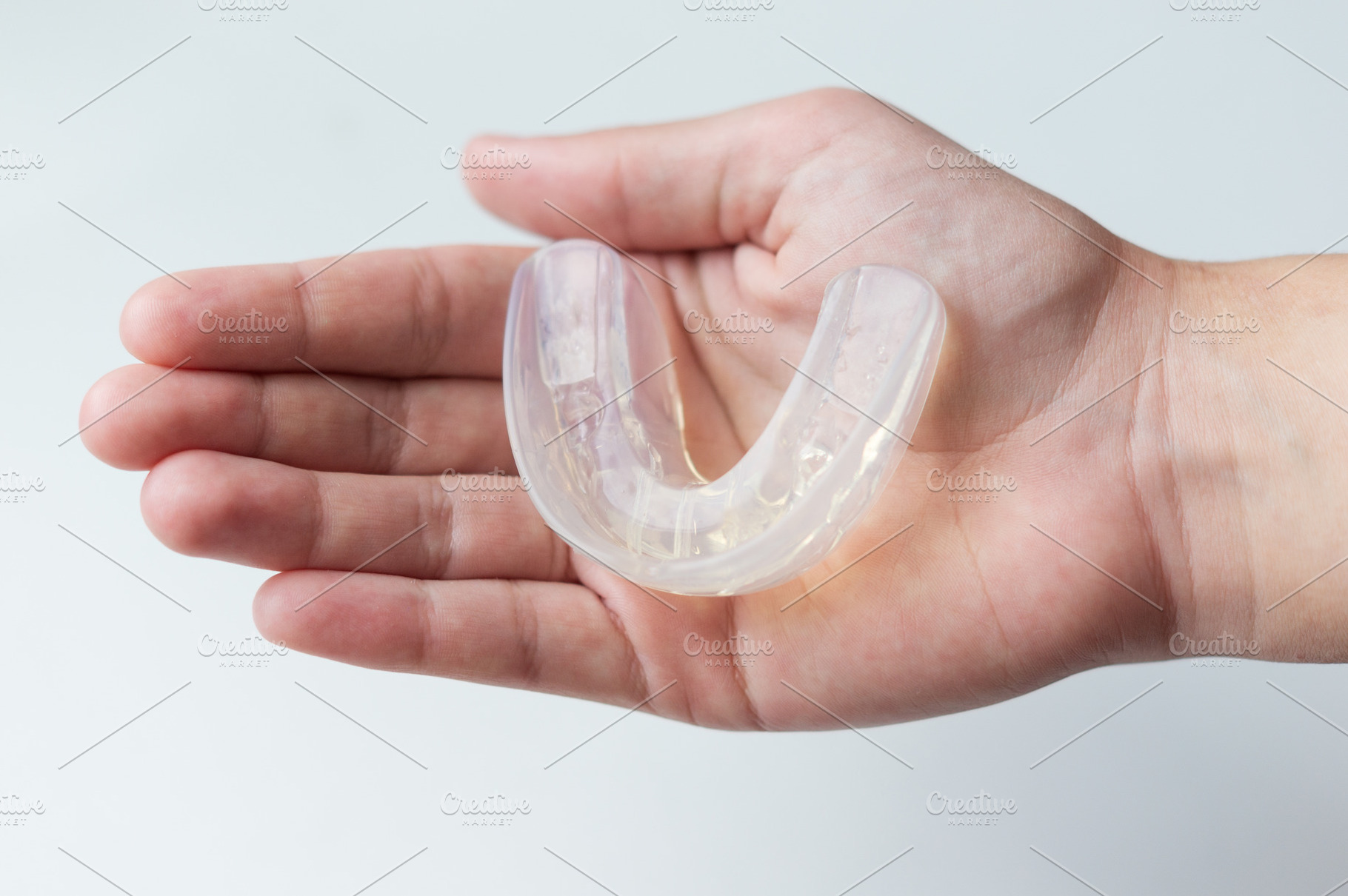 Teeth straightening cap, a Photo by Nastya_Velko