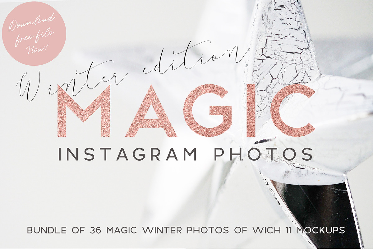 ANIMATED Winter Instagram Photos, a Social Media Template by Una Matison (Photo 2 of 11)
