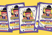 Retro Halloween Costume Party Flyer, a Flyer Template by Tiptop Graphic (Thumbnail 5 of 5)