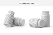 Medical Supplement Bottle Mockup, a Packaging Mockup by Ram Studio LLC (Thumbnail 7 of 15)