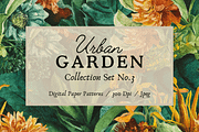 Urban Garden Botanical Patterns #3, a Background Graphic by Happy Creators Co. (Thumbnail 7 of 7)