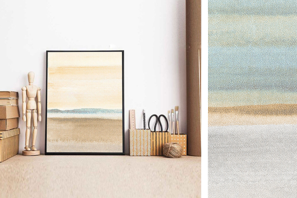Canvas Landscape Texture, a Texture Graphic by sibel dayı (Photo 11 of 12)