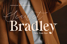 Scarlet Bradley Font Duo