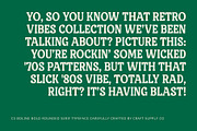 CS Boline – Bold Rounded Font, a Serif Font by Craft Supply Co. (Thumbnail 3 of 8)