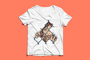 sad face of woman behind metal fence, a Person Illustration by gunaonedesign (Thumbnail 3 of 4)