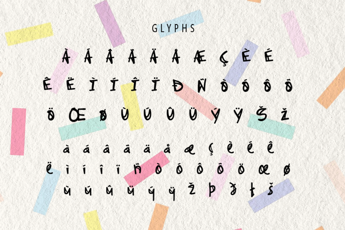 Billyiskids, a Handwritten Font by GlottaTypeface (Photo 7 of 8)