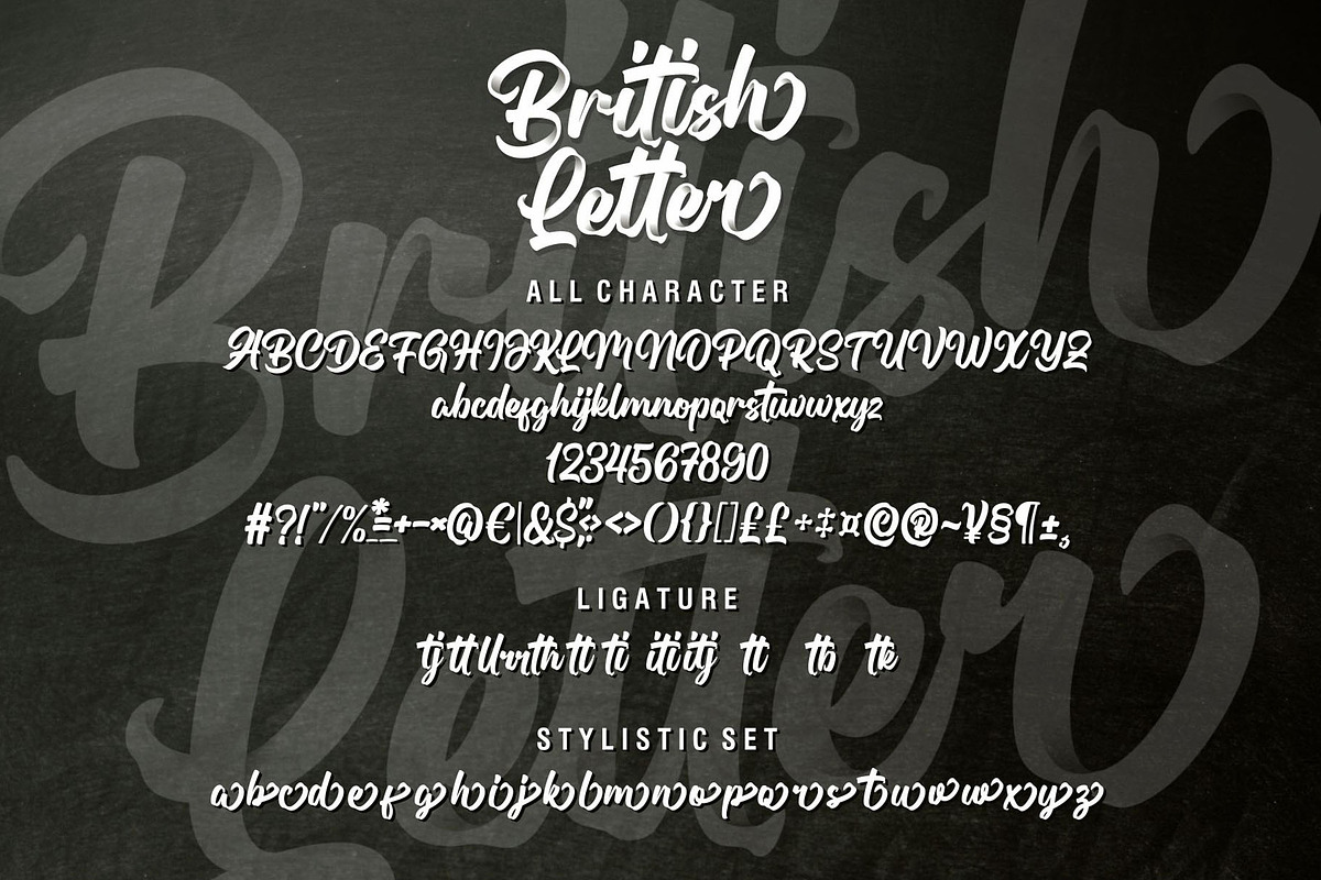 British Letter a Lettering Script