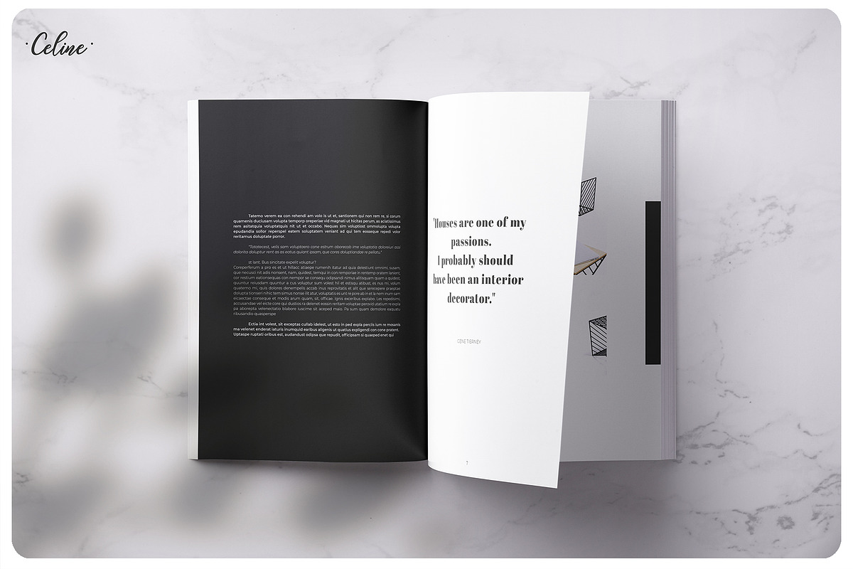 AESTHETIC Lookbook Catalog Template, a Magazine Template by Celine Studio (Photo 7 of 8)