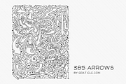 385 Hand Drawn Vector Arrows, a Work Illustration by Graticle (Thumbnail 2 of 2)